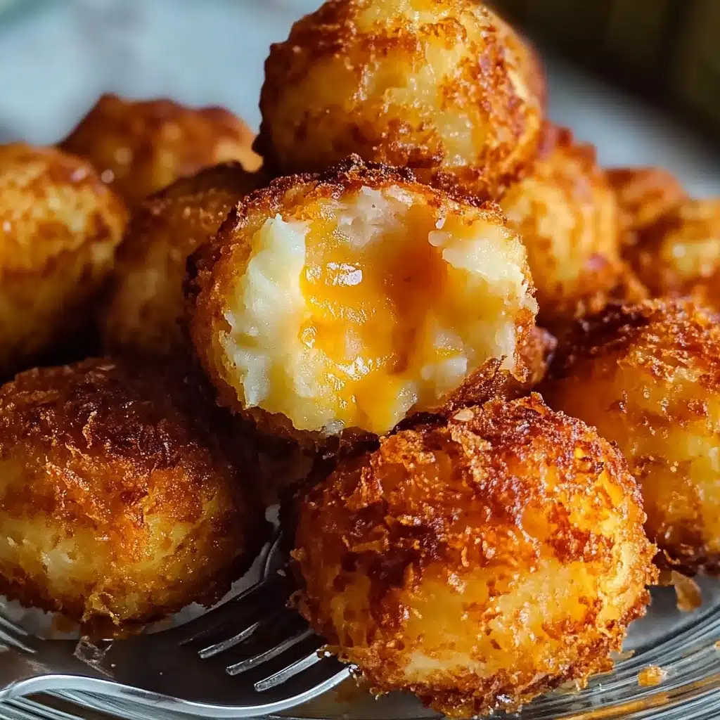 Mashed Potato Cheese Puffs Recipe - Recipe Image