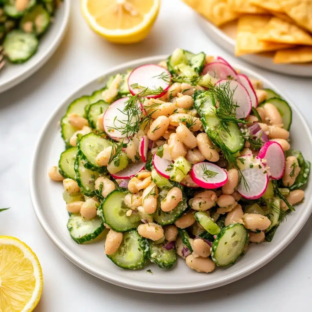 Dilly White Bean Cucumber Salad Recipe - Recipe Image