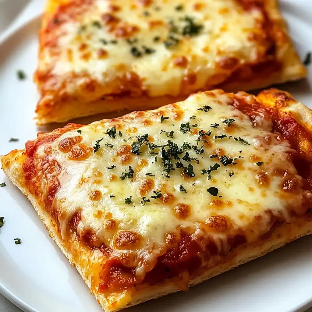 Homemade Easy Cheesy Pizza Pockets Recipe - Recipe Image