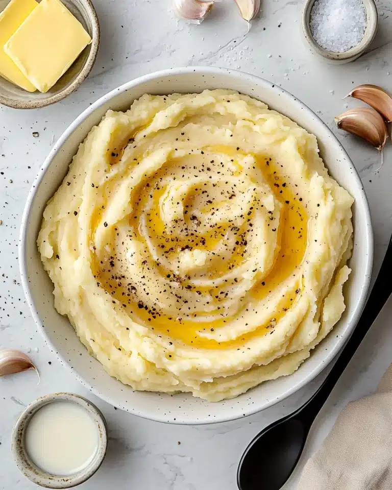 Brown Butter Garlic Mashed Potatoes Recipe