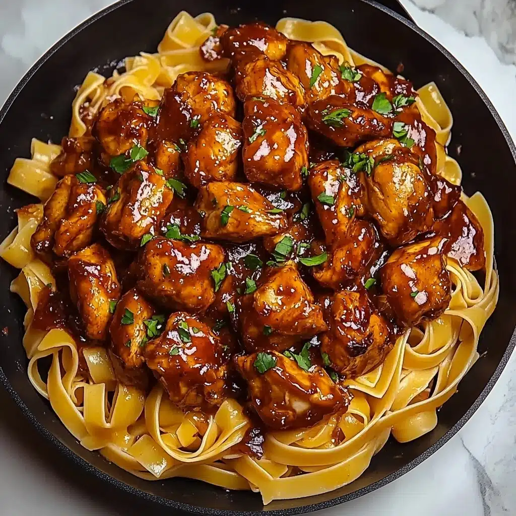 Spicy Cajun Honey Butter Chicken & Pasta Recipe - Recipe Image