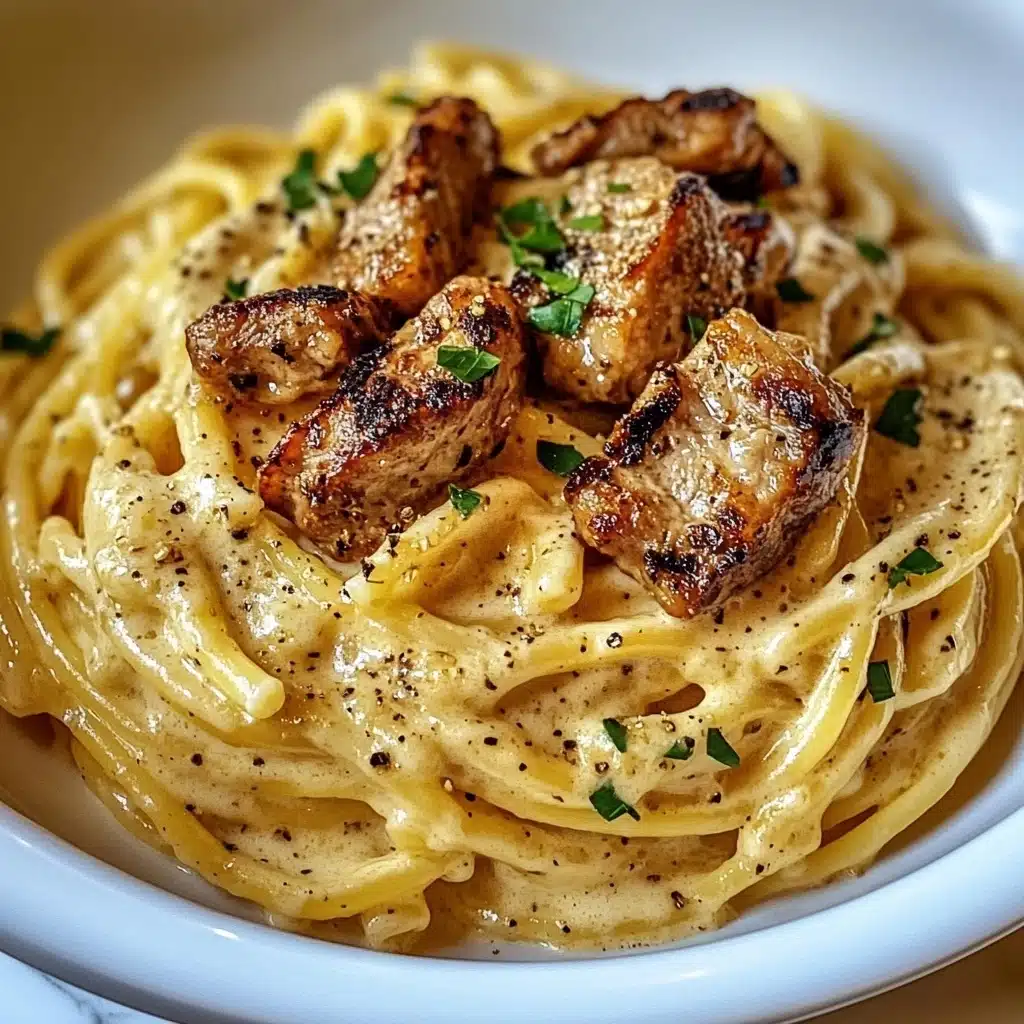 Cowboy Butter Chicken Linguine Recipe - Recipe Image