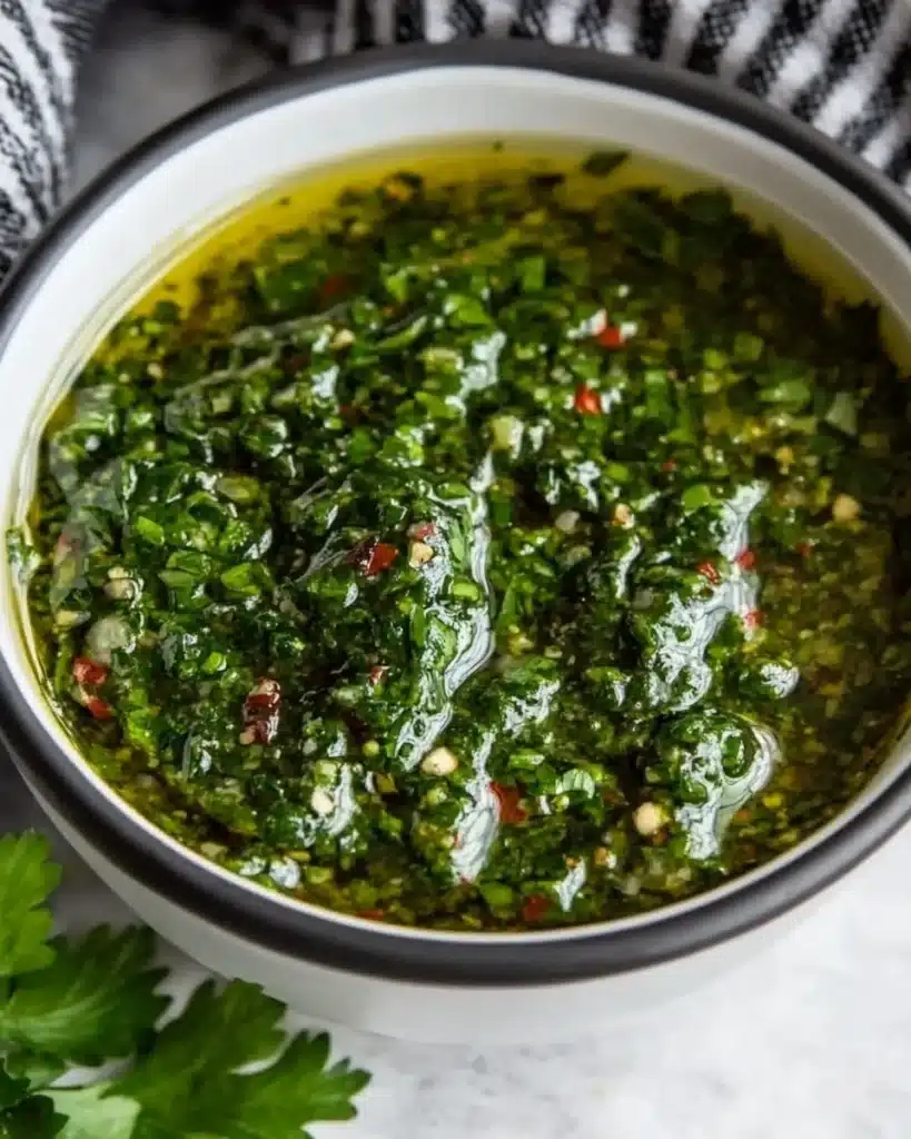 Easy Chimichurri Sauce Recipe