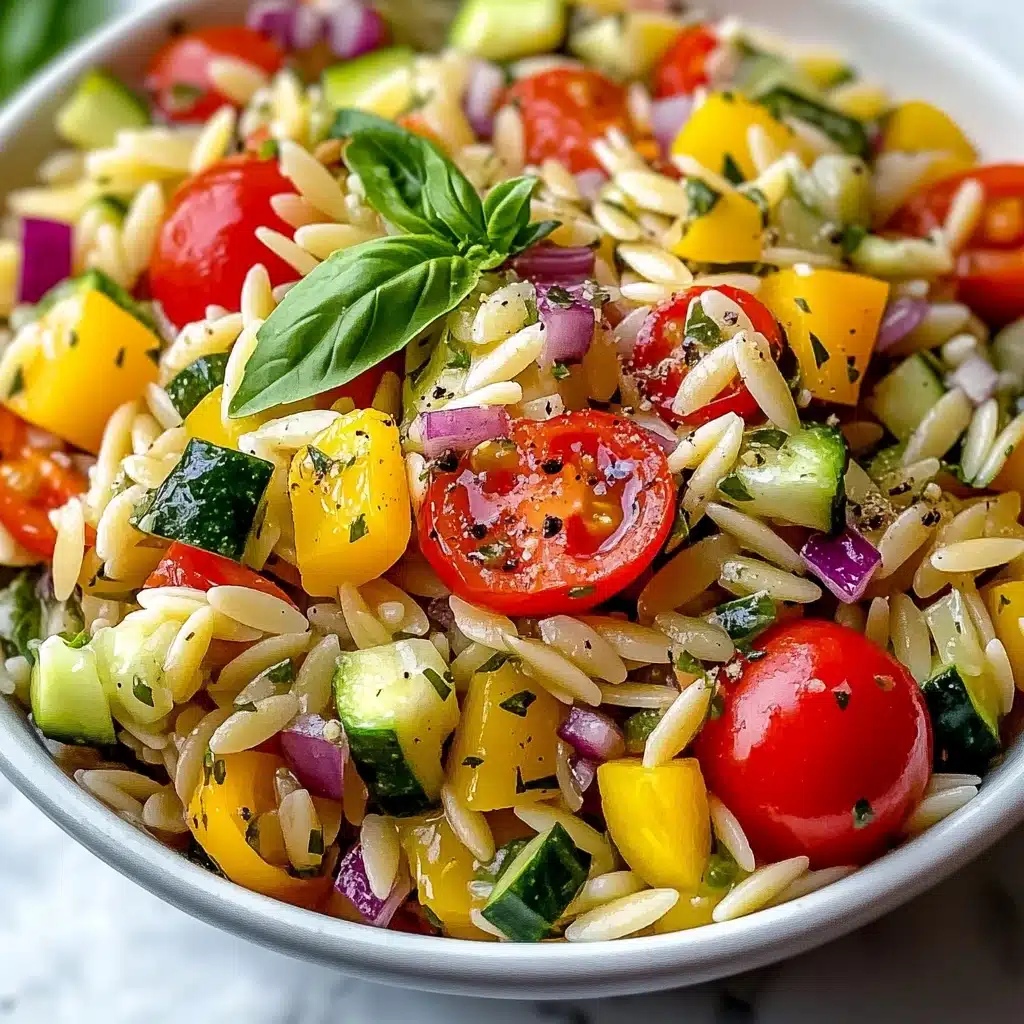 Roasted Vegetable Orzo Recipe - Recipe Image