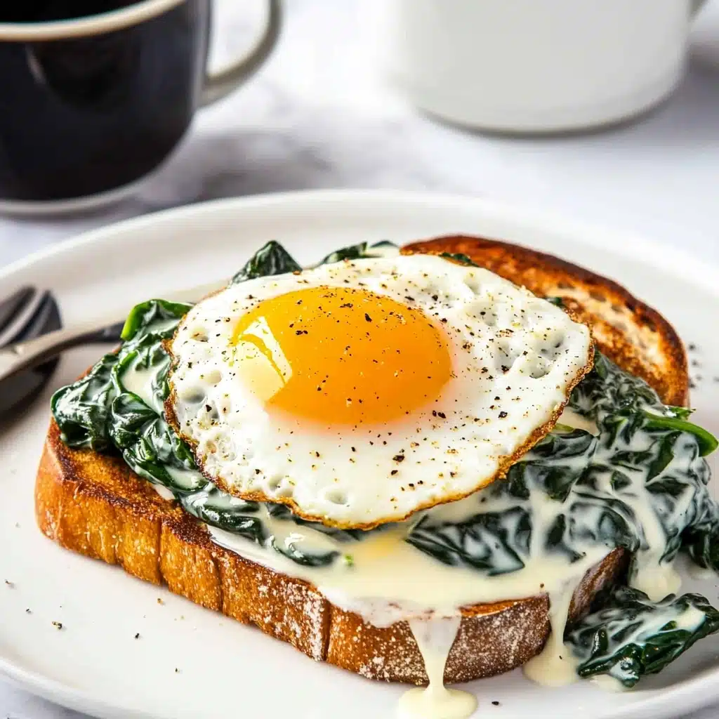 Baked Eggs Florentine Recipe - Recipe Image