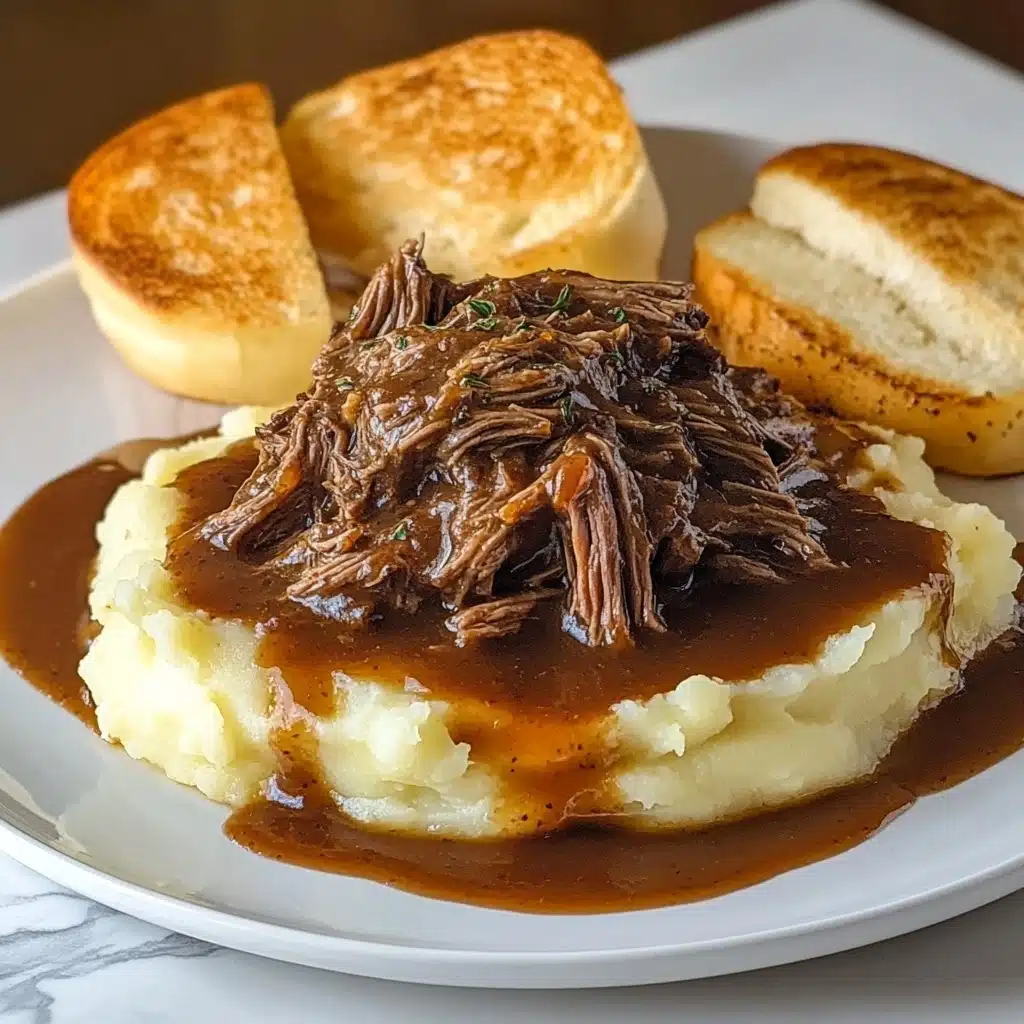 Slow Cooker Beef Manhattan Recipe - Recipe Image