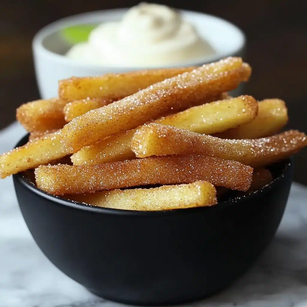 Crispy Air Fryer Apple Fries Recipe - Recipe Image