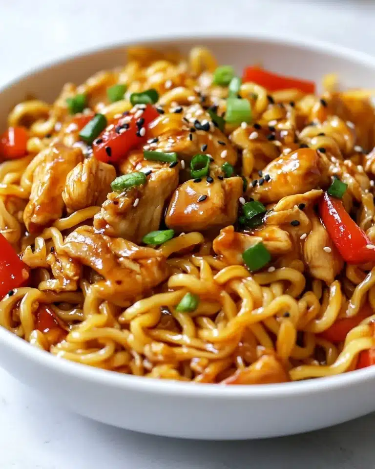 Chicken Ramen Stir Fry Recipe