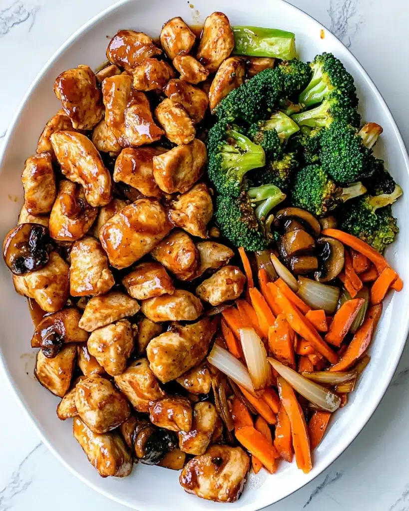 Hibachi Chicken & Vegetables Recipe
