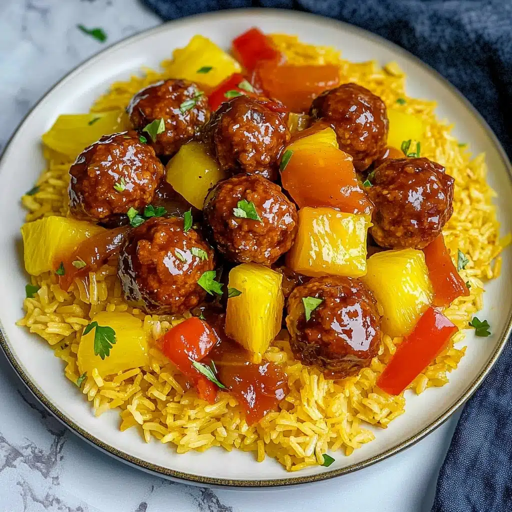 Sweet And Sour Meatballs Recipe - Recipe Image