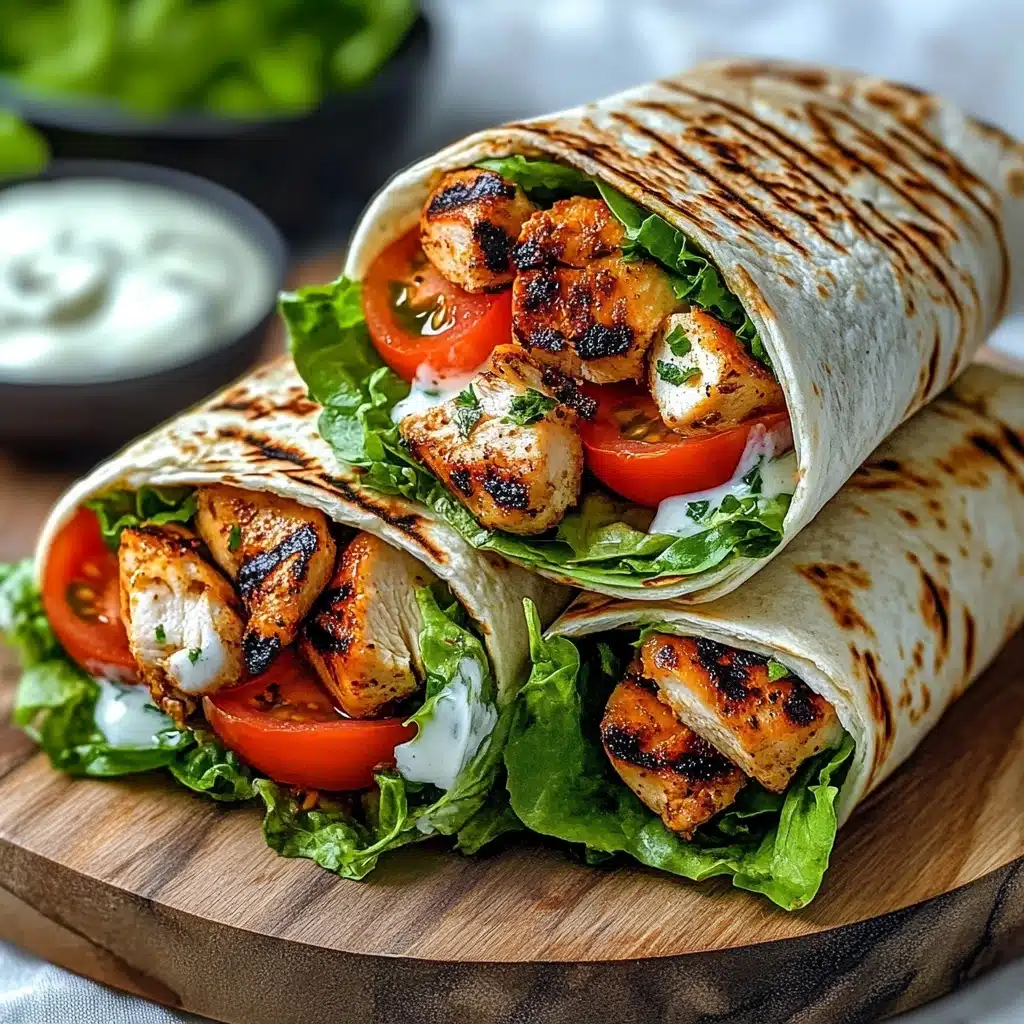 Mediterranean Chicken Gyros Recipe - Recipe Image