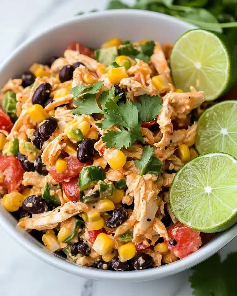 Zesty Southwest Chicken Salad Recipe