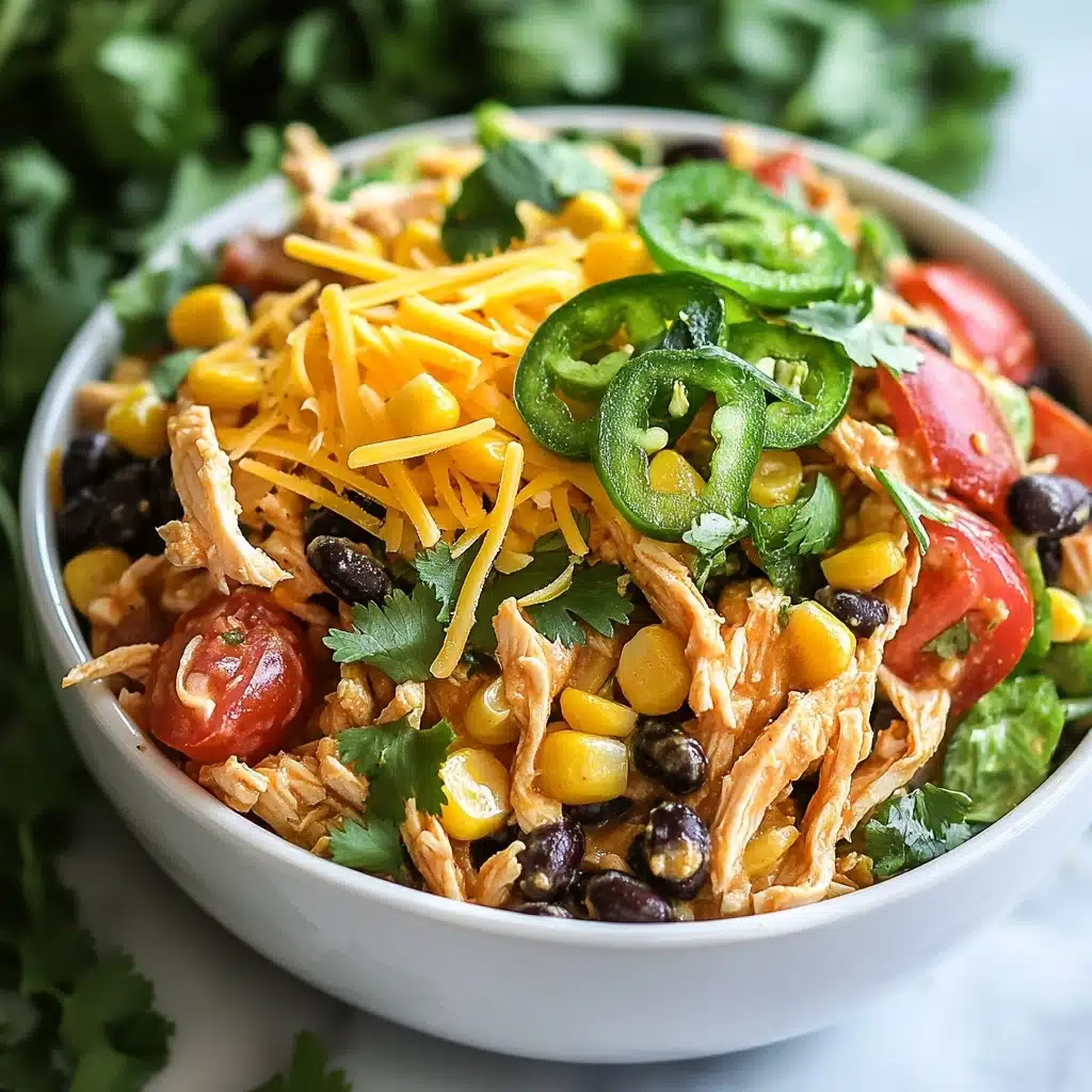 Zesty Southwest Chicken Salad Recipe - Recipe Image