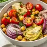 Tuscan Artichoke Tomato Salad Recipe