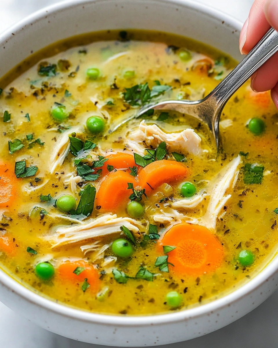 Anti Inflammatory Turmeric Chicken Soup Recipe