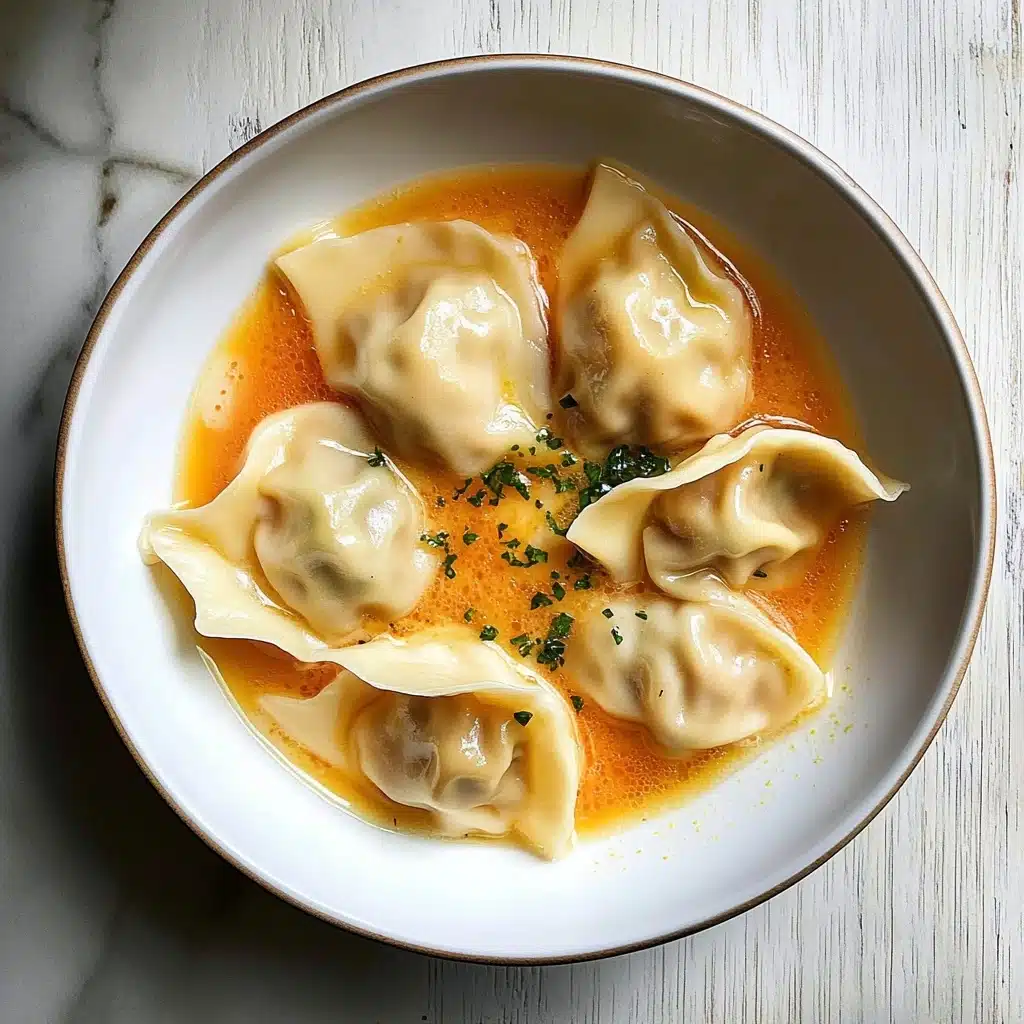 Thai Coconut Curry Dumpling Soup Recipe - Recipe Image