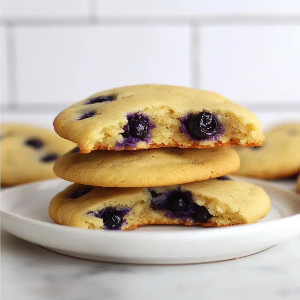 Cottage Cheese Blueberry Cloud Bread Recipe - Recipe Image