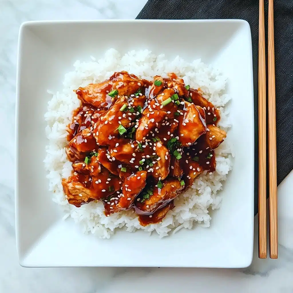 Instant Pot Honey Garlic Chicken Recipe - Recipe Image