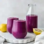 Lemon Blueberry Avocado Smoothie Recipe