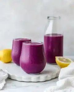 Lemon Blueberry Avocado Smoothie Recipe