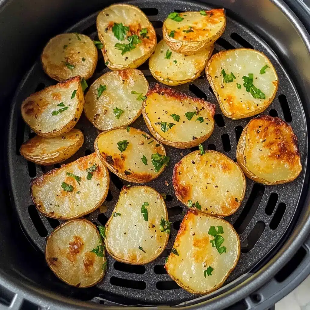Sliced Potatoes in the Air Fryer Recipe - Recipe Image