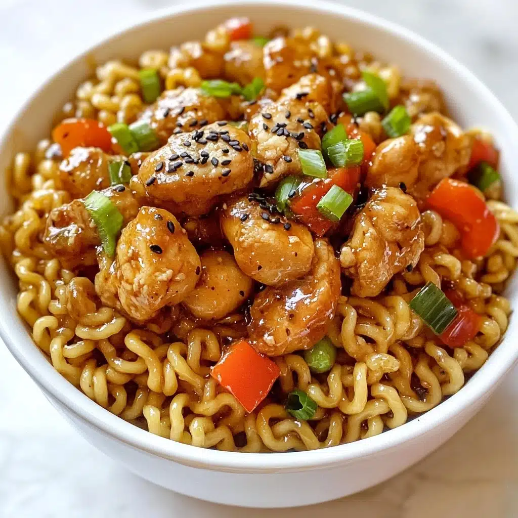 Chicken Ramen Stir Fry Recipe - Recipe Image
