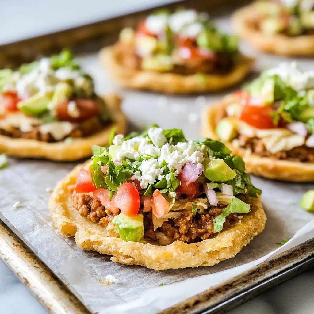 Mexican Sopes Recipe - Recipe Image