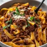 Beef Pasta in Tomato Sauce Recipe