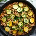 Ground Turkey and Zucchini Skillet Recipe