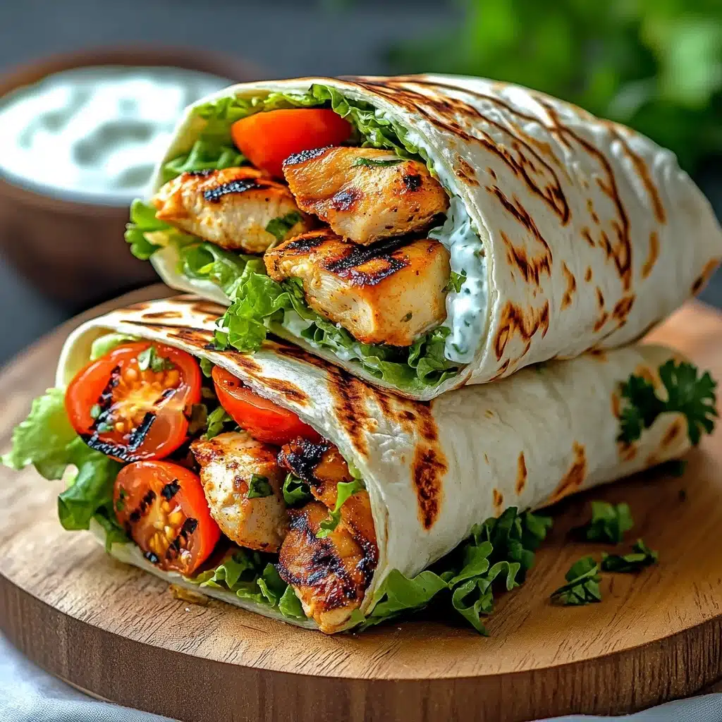 Mediterranean Chicken Gyros Recipe - Recipe Image