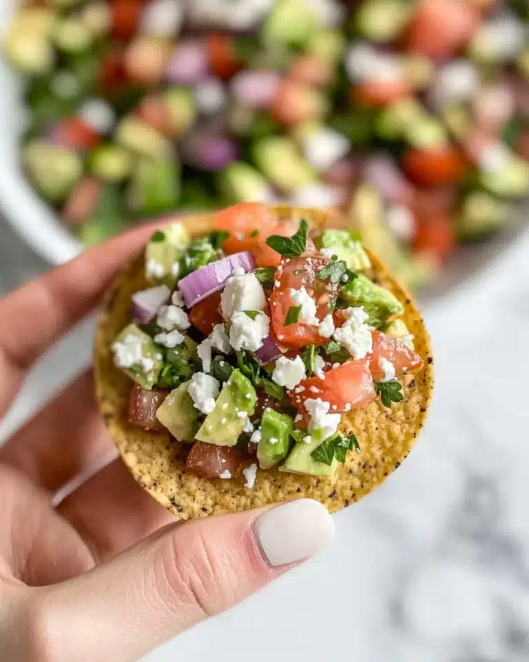 Seriously Addicting Avocado Feta Dip Recipe