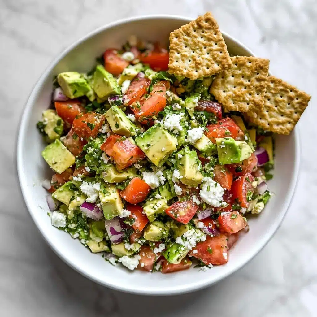 Seriously Addicting Avocado Feta Dip Recipe - Recipe Image