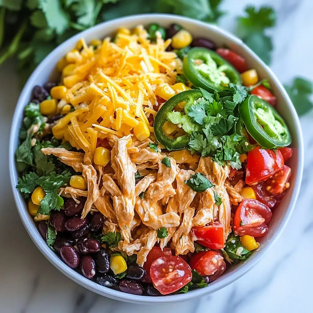 Zesty Southwest Chicken Salad Recipe - Recipe Image