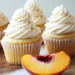 Honey Peach Cream Cheese Cupcakes Recipe