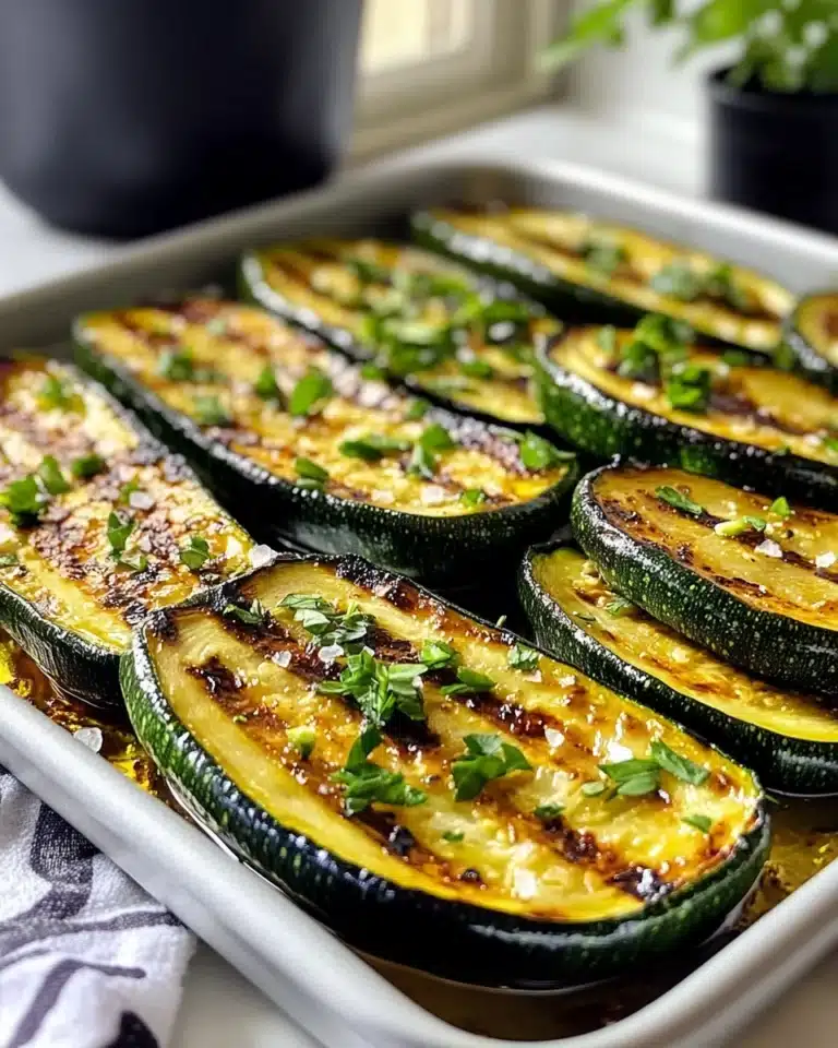 Grilled Zucchini Recipe for Memorial Day Recipe