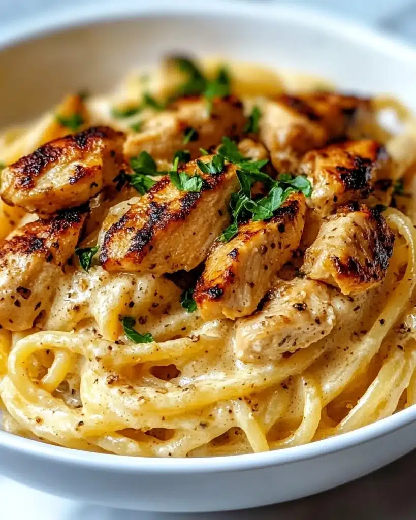 Cowboy Butter Chicken Linguine Recipe