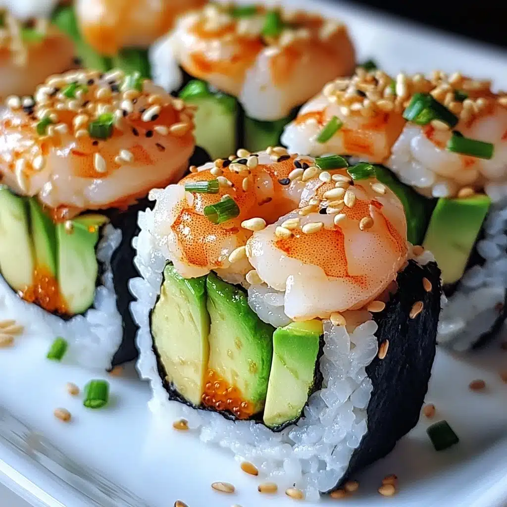 Spicy Shrimp Sushi Stacks Recipe - Recipe Image