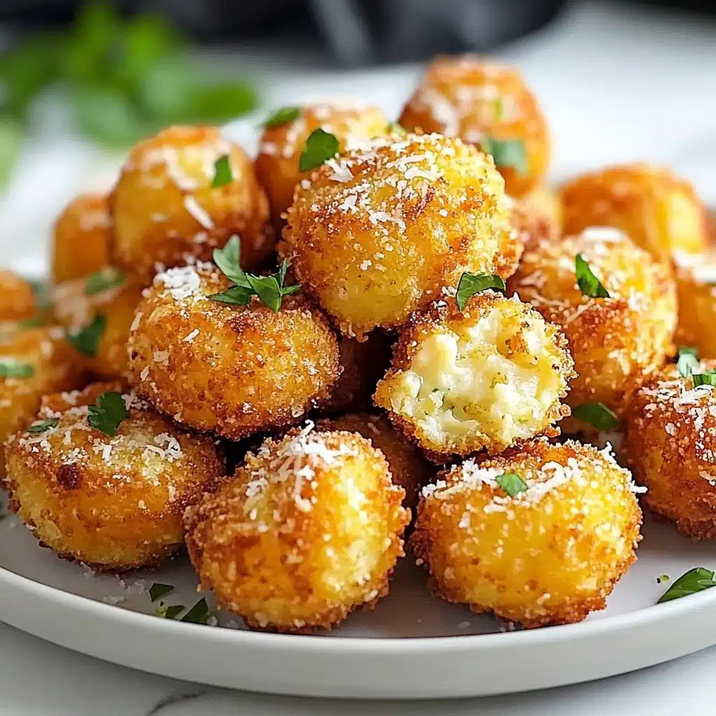 Crispy Parmesan Cauliflower Bites Recipe - Recipe Image
