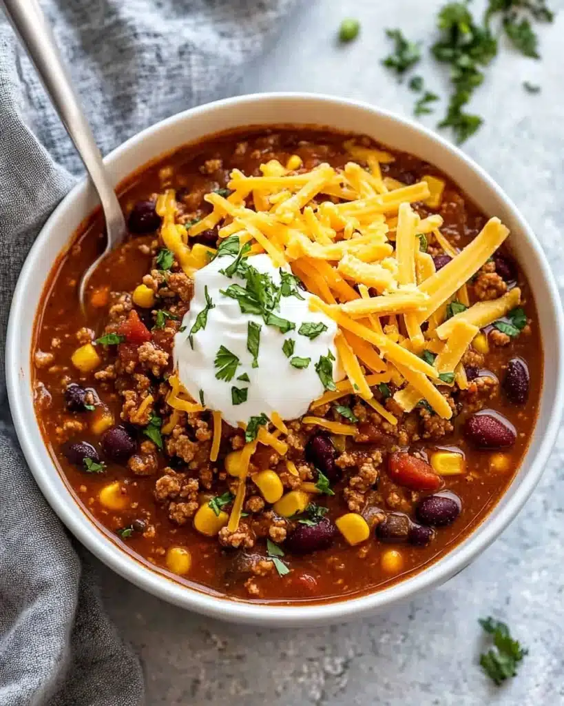 Easy Taco Soup Recipe
