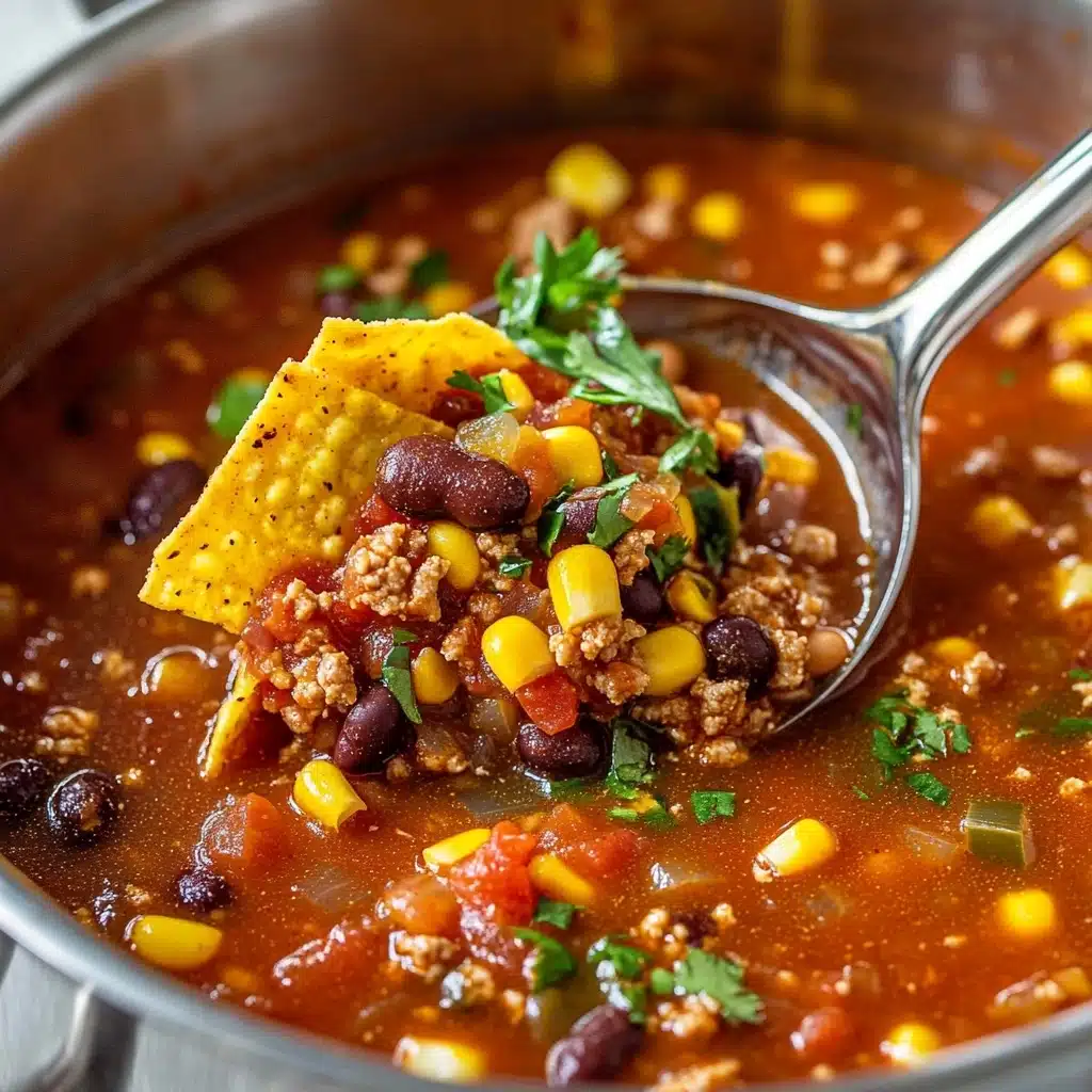Easy Taco Soup Recipe - Recipe Image