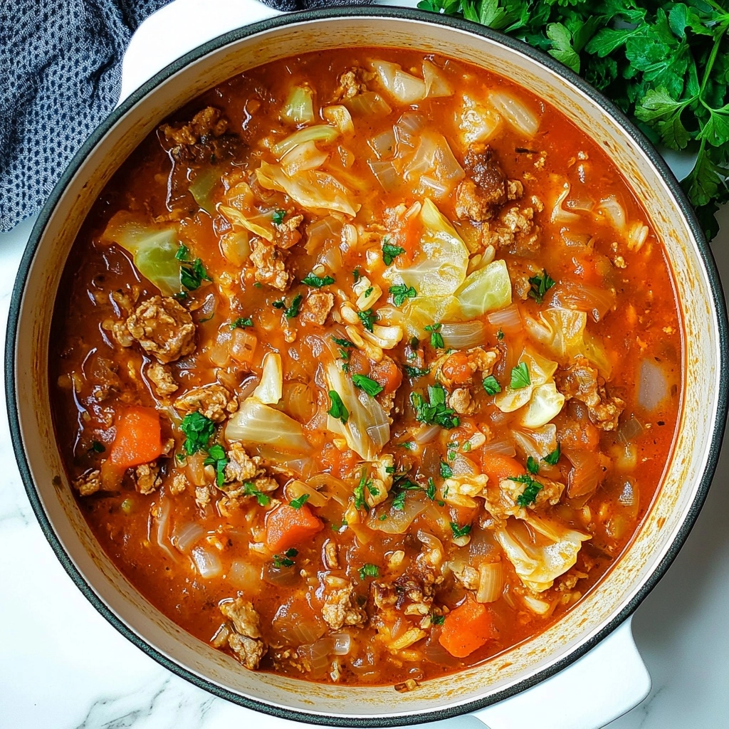 Cabbage Roll Soup Recipe - Recipe Image