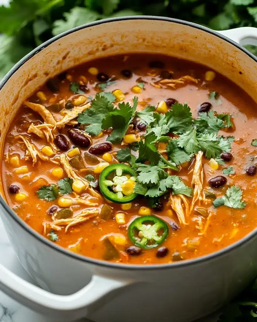 Chicken Enchilada Soup Recipe