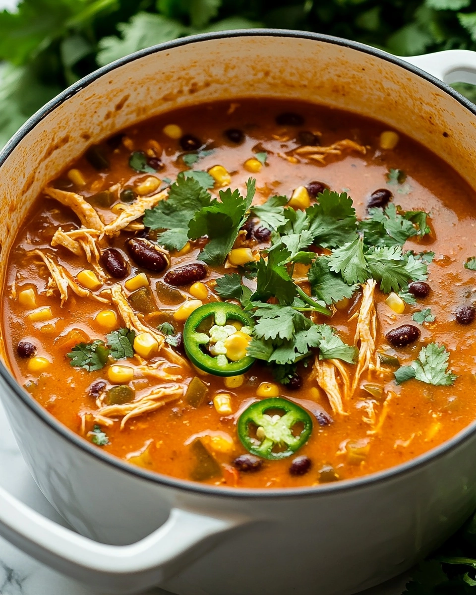 Chicken Enchilada Soup Recipe