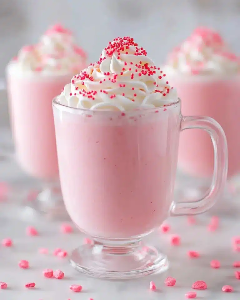 Pink Hot Chocolate Recipe