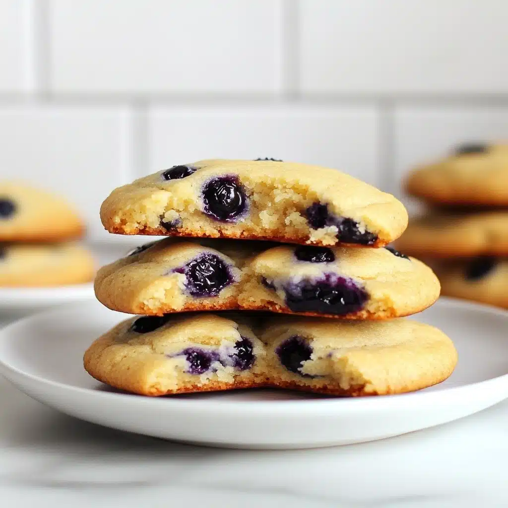 Cottage Cheese Blueberry Cloud Bread Recipe - Recipe Image