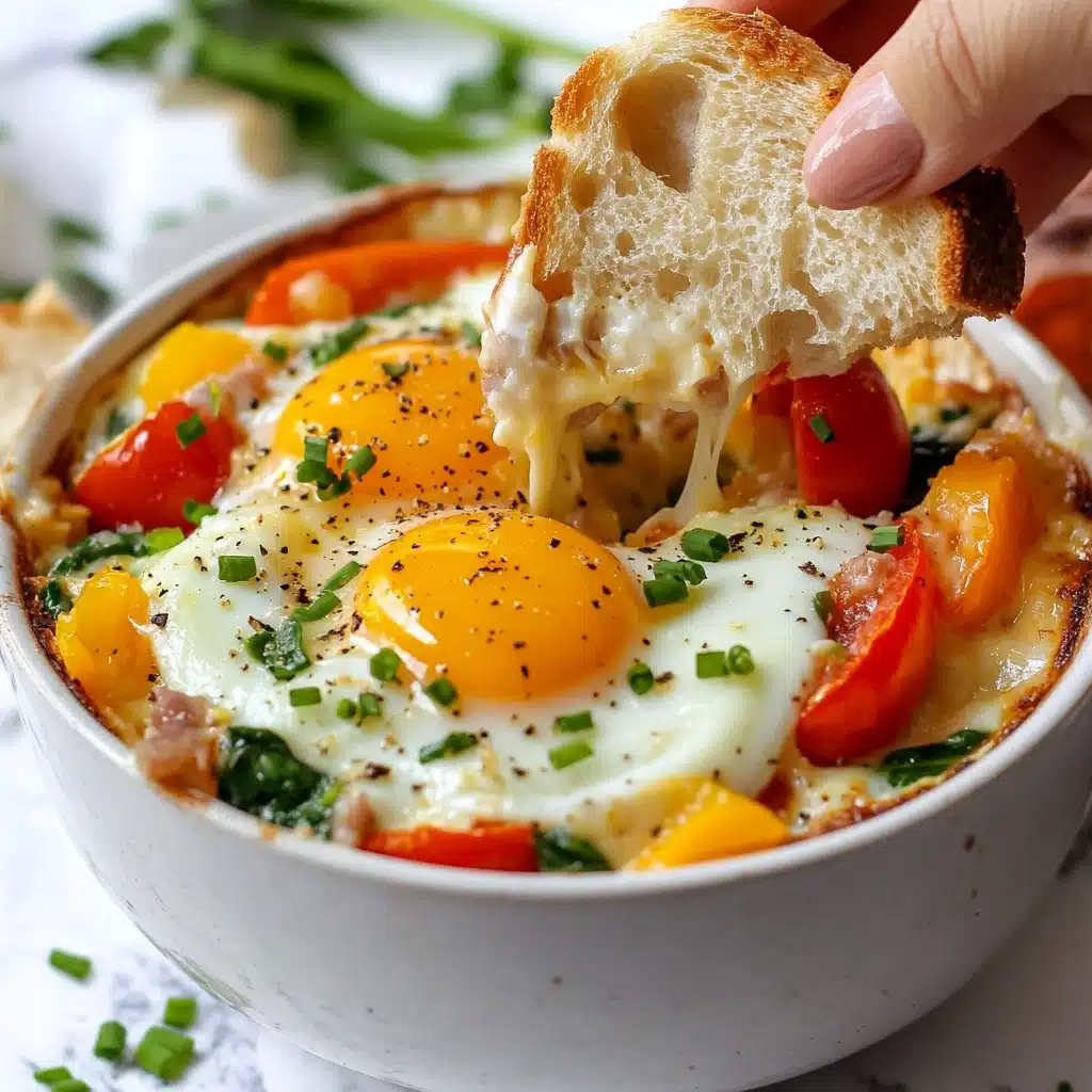 Baked Feta Eggs Recipe - Recipe Image