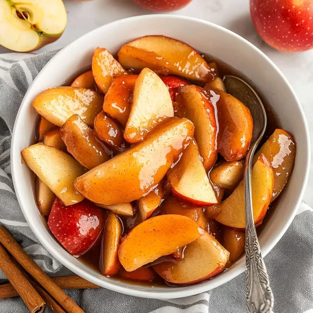 Air Fryer Apples Recipe - Recipe Image