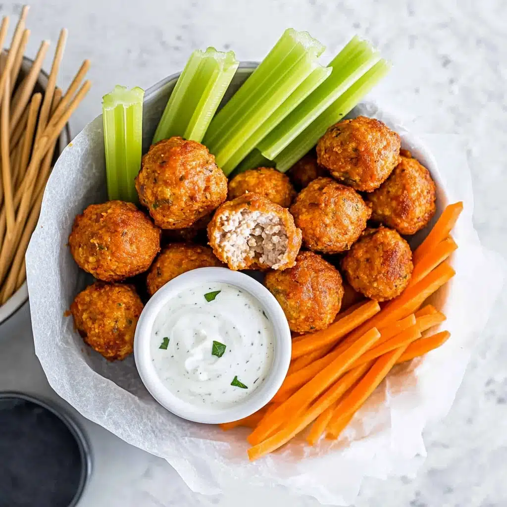 Air Fryer BBQ Chicken Poppers Recipe - Recipe Image