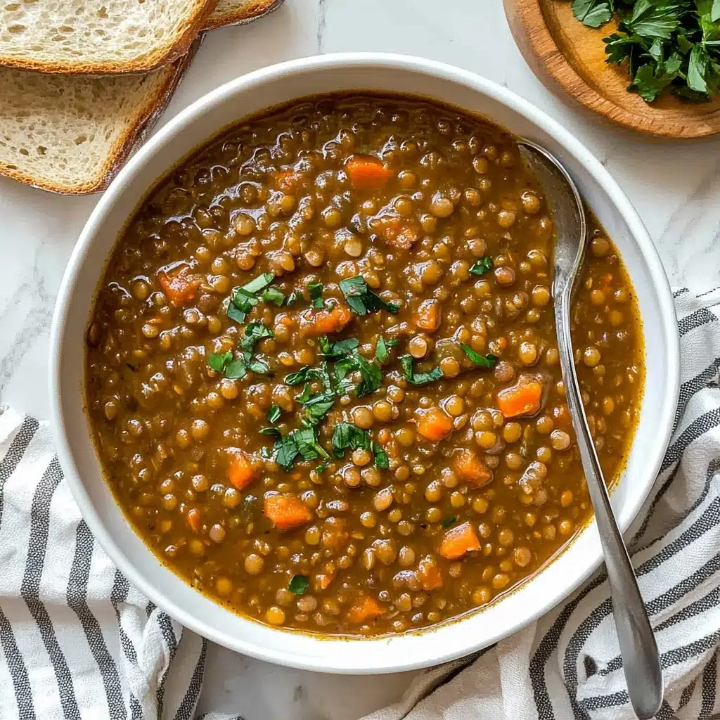 Slow Cooker Lentil Soup Recipe - Recipe Image
