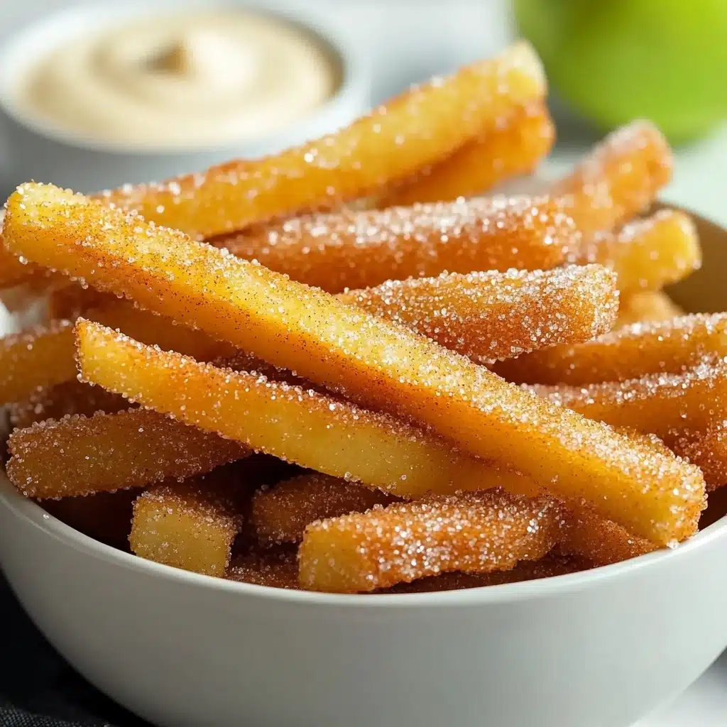 Crispy Air Fryer Apple Fries Recipe - Recipe Image